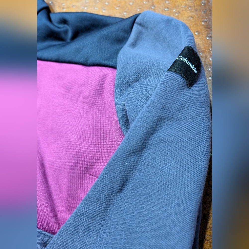Columbia Women's Size Medium Cropped Half Zip Sweater 0047 - Picture 3 of 5